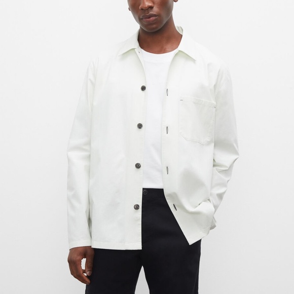 Long Sleeve Lightweight Workshirt - New With Tags - Light Blue